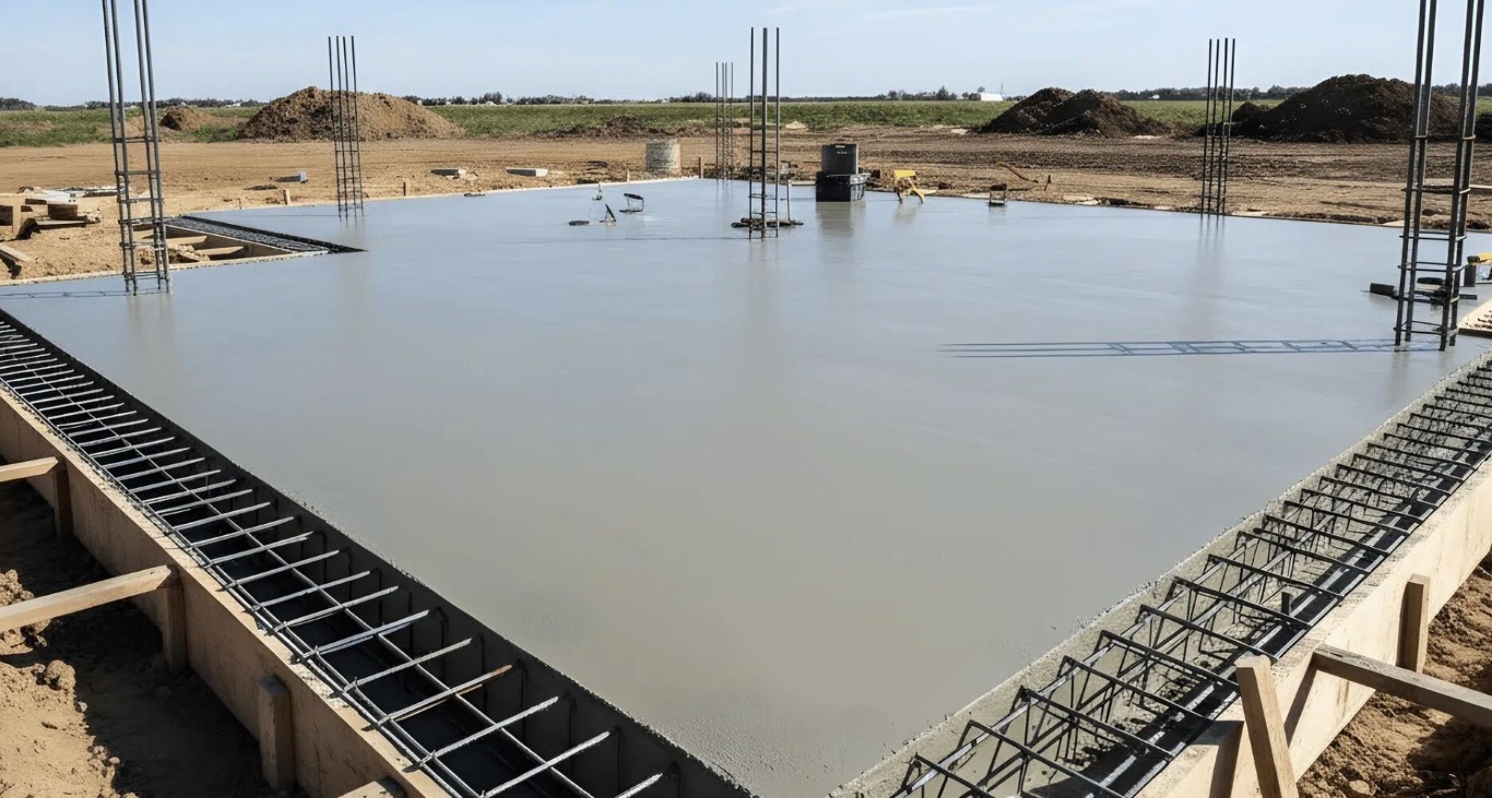 Durable commercial concrete foundation in Pueblo, CO